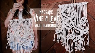 DIY MACRAME TREE OF LIFE WALL HANGING  EASY FOR BEGINNER [upl. by Ireg]