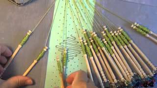 Video 84 Beginner bobbin lace tutorial [upl. by Aileahcim]