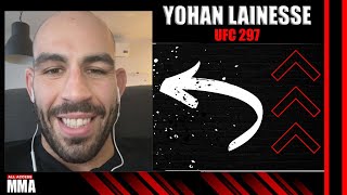 Yohan Lainesse talks UFC 297 last fight on contract amp switching up training [upl. by Eecyaj]