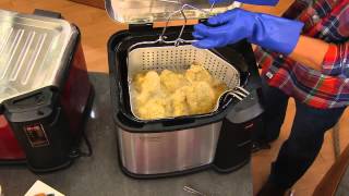 Butterball XXL Digital 22 lb Indoor Electric Turkey Fryer by Masterbuilt with Mary Beth Roe [upl. by Bohannon]