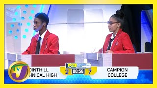 Dinthill Technical High vs Campion College  TVJ Schools Challenge Quiz 2021 [upl. by Saucy]