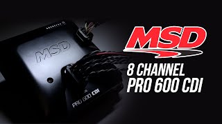 MSD Pro 600 CDI 8 Channel Ignition [upl. by Len]