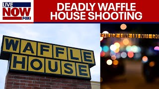 Customer killed in shooting at FL Waffle House  LiveNOW from FOX [upl. by Naitsirhc]