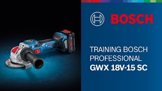 Training Bosch Professional GWX 18V15 SC [upl. by Halvaard764]