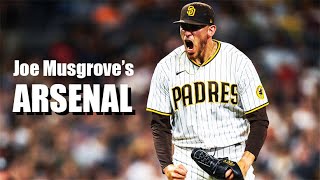 Pitching Arsenal Joe Musgrove [upl. by Noemys186]