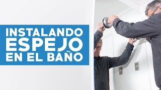 Cómo instalar el espejo del baño [upl. by Taran70]