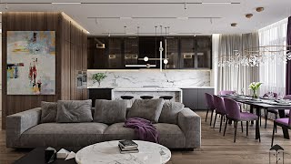 Open Concept Kitchen Living Room Ideas With Modern And Stunning Designs  Home Interior Design [upl. by Ailenroc]