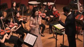 C P Stamitz Clarinet Concerto No 3 in B flat major 최재희 채원경 NFA 챔버오케스트라 [upl. by Diella]