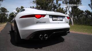 2016 Jaguar FType R AWD 0100kmh amp engine sound [upl. by Inittirb684]