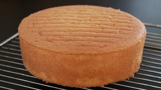 genoise sponge cake soft and fluffy [upl. by Akeem]