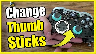 How to Change Xbox One Controller Thumbsticks Replacement Fast Method [upl. by Constantino]