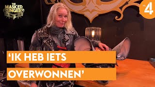 Mariska Bauer heeft iets overwonnen • The Masked Singer • Backstage 6 [upl. by Otto54]