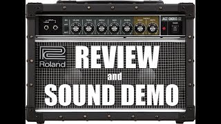 GUITAR TONE  Roland JC22  Review amp Sound Demo [upl. by Dyche]