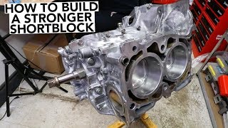 SUBARU Engine Rebuild  Short Block Assembly  Part 2 [upl. by Terena620]