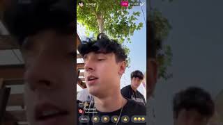 Bryce Hall Quinton Griggs Blake Gray Noah Beck 62120 Instagram live [upl. by Marteena]