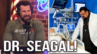 Crowder Clowns Steven Seagal For Thirty Minutes STRAIGHT [upl. by Airdnaz976]