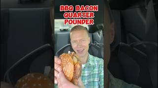 New BBQ Bacon Quarter Pounder  McDonald’s [upl. by Acebber631]