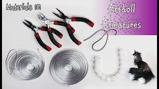 Materials 101  Artdoll Armatures [upl. by Troth]