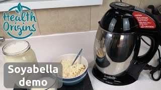 How to make soy milk at home  Soyabella demo and review [upl. by Alleb305]