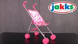 Honestly Cute Fold Up Stroller from Jakks Pacific [upl. by Dunham]