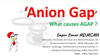 ANION GAP metabolic acidosis  Everything you need to know [upl. by Tillman]