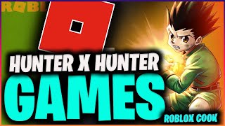 Top 5 Hunter X Hunter Games on Roblox 👍😱 [upl. by Marfe]