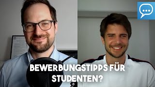 Bewerbungstipps für Studenten [upl. by Inar]