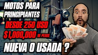 MOTOS PARA PRINCIPIANTES DESDE 250 DOLARES 1 MILLON DE PESOS FULLGASS [upl. by Nanni]