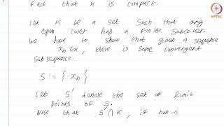 17 4 Equivalent notions of compactness [upl. by Irihs96]