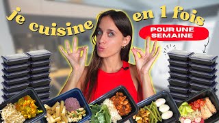 20 REPAS EN 3 HEURES  Facile amp Healthy [upl. by Kerad]