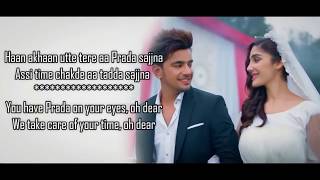 Prada  Jass Manak  Lyrics With Translation [upl. by Silvie]