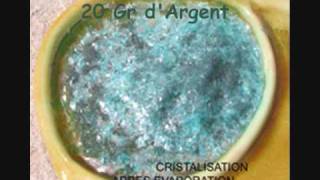 Fabrication de Nitrate dArgent  Chlorure dOr pour RAKU Emaillage [upl. by Pizor47]