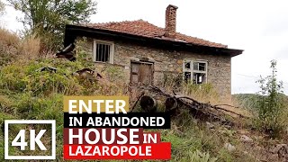 Enter An Abandoned House in Lazaropole 4K [upl. by Xuagram]