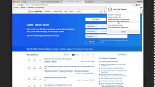 Auto Tab Discard  Browser extension [upl. by Edmondo]