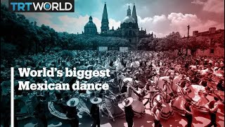 World’s biggest Mexican folk dance [upl. by Mychal443]