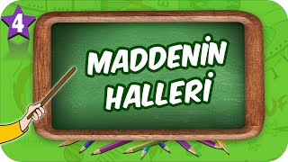 4 Sınıf Fen Maddenin Halleri 2022 [upl. by Reckford]