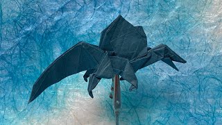 【Origami】Spinosaurus How to fold [upl. by Leah]