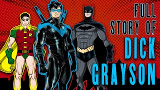 The Full Story of DICK GRAYSON  ROBIN amp NIGHTWING  Batman Lore [upl. by Hajan422]