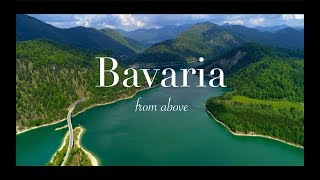 Beautiful Bavaria from above  Sylvenstein amp Isar drone 4k [upl. by Inanaup]