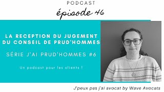 46 Le jugement du conseil de prudhommes [upl. by Ayital]