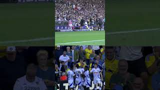 Farke and Elland Road celebrate goals v Hull City  Dugout Cam [upl. by Abibah]