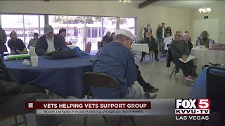 Vets Helping Vets group meets in Vegas for support [upl. by Botnick]