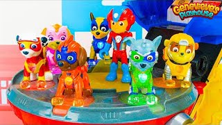 Video de aprendizaje divertido de Paw Patrol para niños  ¡Mighty Pups vs Battle Robot [upl. by Livesay]