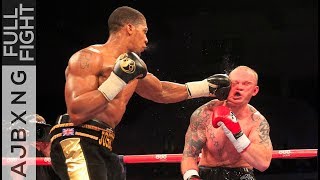 Full Fight  Anthony Joshua Vs Dorian Darch TKO [upl. by Lleuqar540]