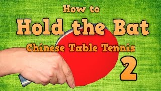 table tennis shakehand grip techniques [upl. by Ayirp]