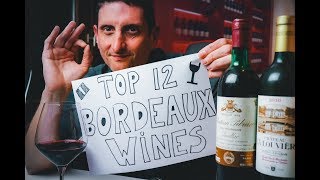 Top 12 Bordeaux Chateaux 👌🍷 Wine Names amp Wineries You Need to Know [upl. by Turoff]