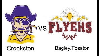 Crookston Pirate Boys Hockey vs BagleyFosston 12924 [upl. by Justine]