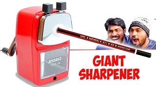 Unboxing Worlds Biggest Pencil Sharpener Worth Rs500 [upl. by Simpson487]