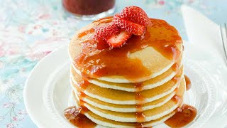 Homemade Strawberry Pancake Syrup Recipe [upl. by Edlyn525]