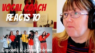 Vocal Coach Reacts to James Charles amp Cimorelli ‘Demi Lovato Medley [upl. by Siclari]